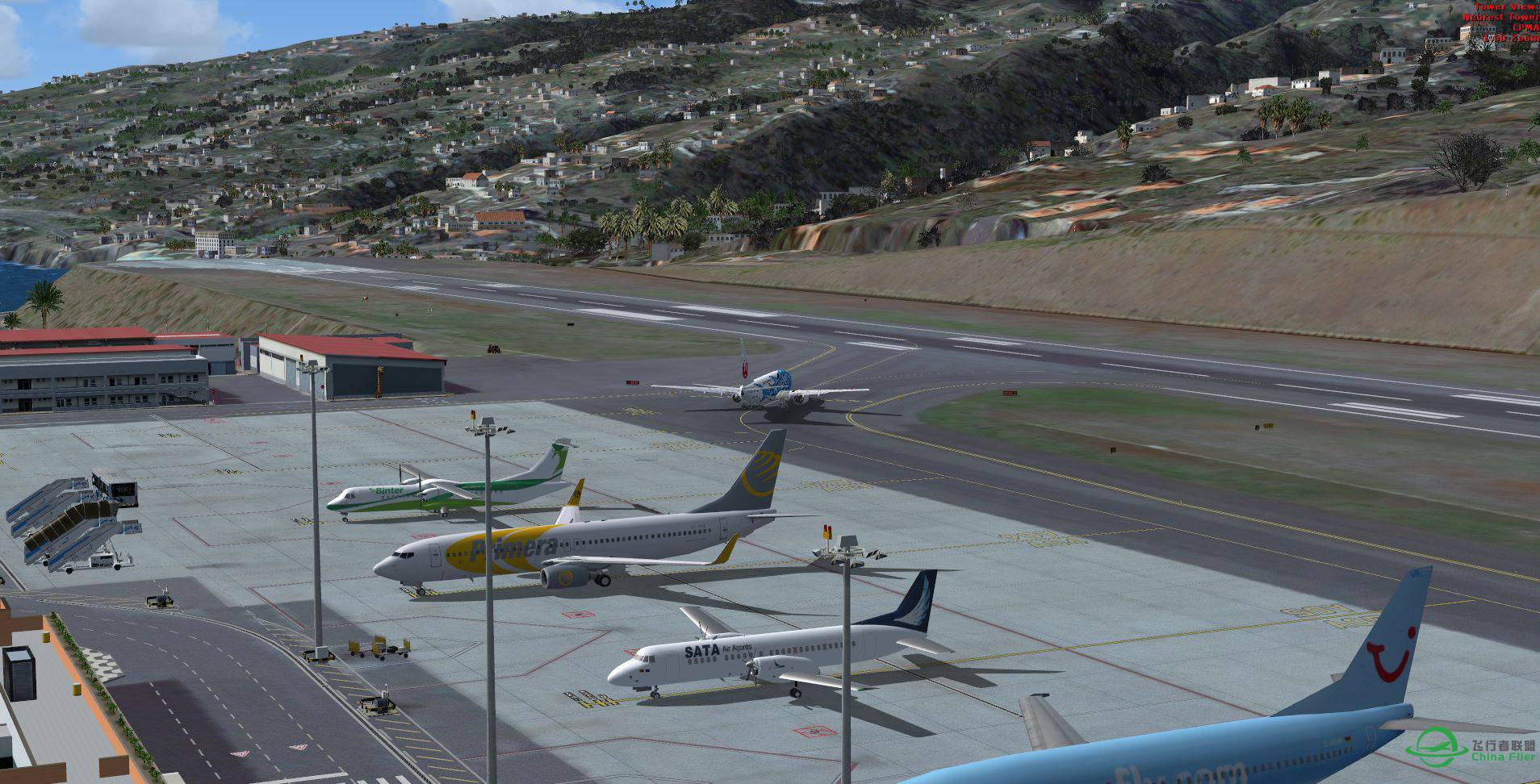 FSX B737 JAL 藍鯨 JA8939 @ LPMA-1109 