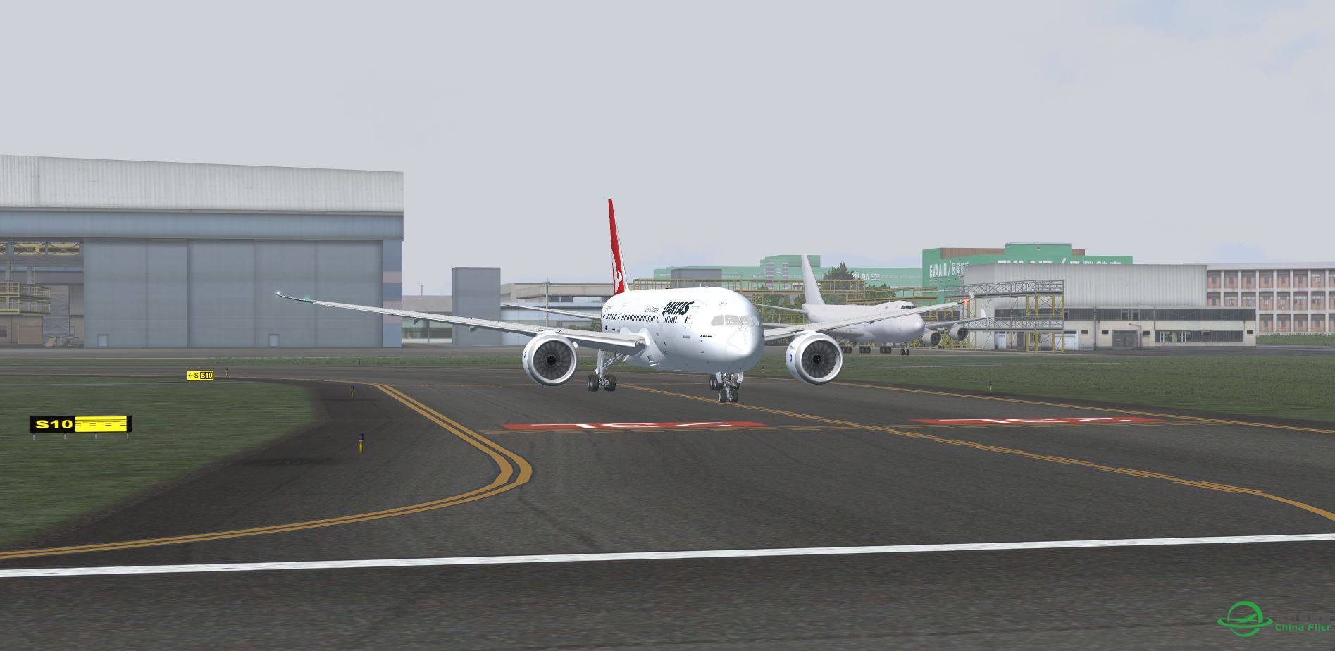 FSX B787 Qantas @ RTCP-7277 