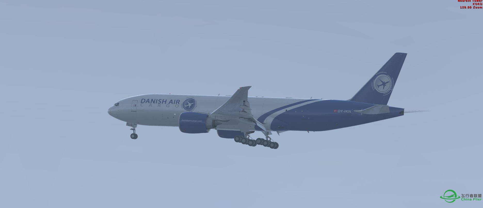 FSX B777 Cargo @ KMDW-4405 