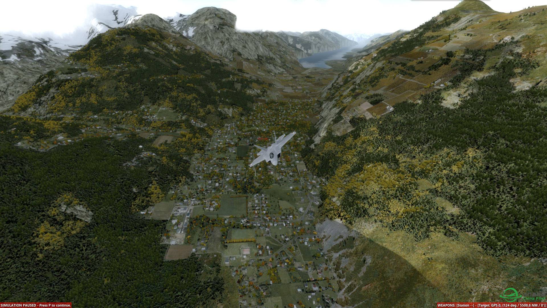 P3DV3 装了ORBX蓝色北美 怎么感觉CZST和大家的不一样？-774 