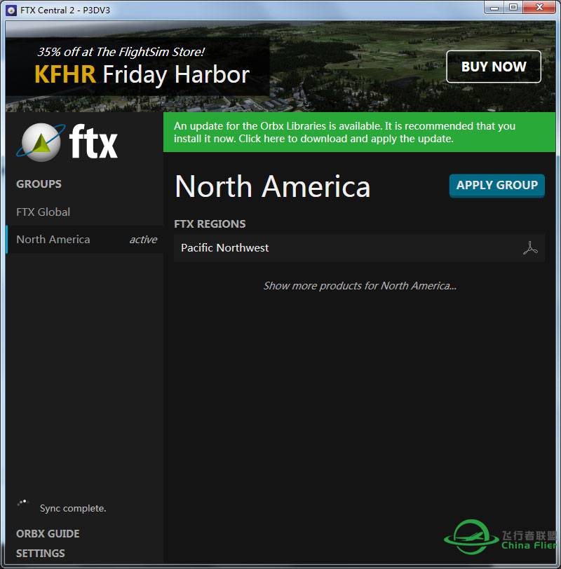 P3DV3 装了ORBX蓝色北美 怎么感觉CZST和大家的不一样？-2177 