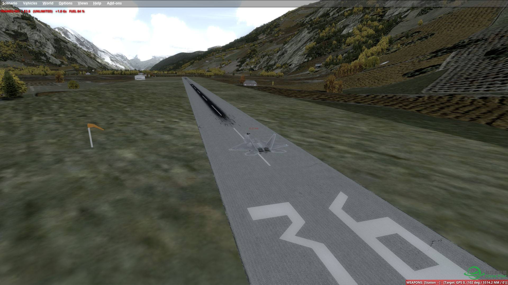 P3DV3 装了ORBX蓝色北美 怎么感觉CZST和大家的不一样？-3954 