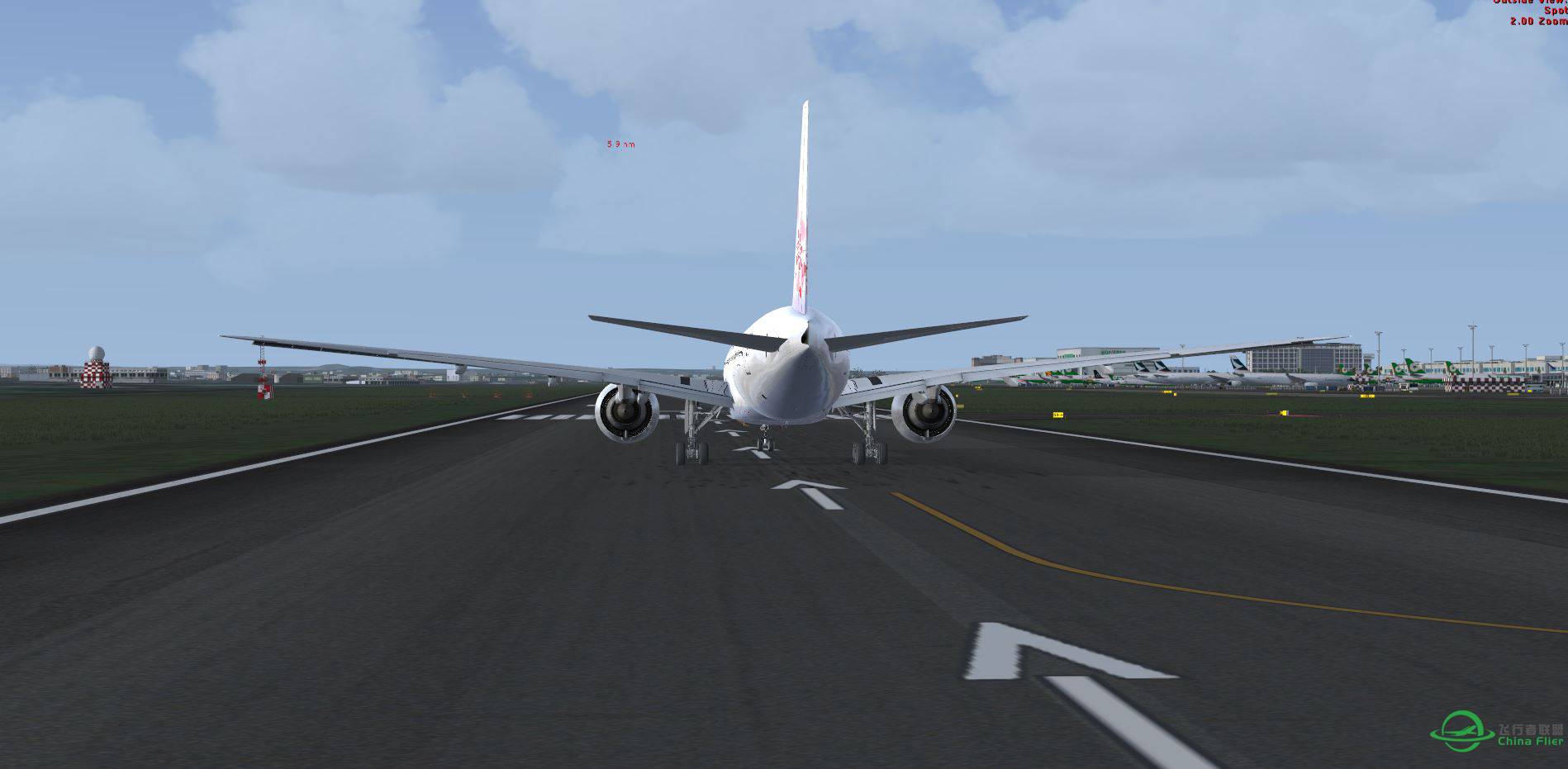 FSX B777 ChinaAirline @ RCTP part1-920 