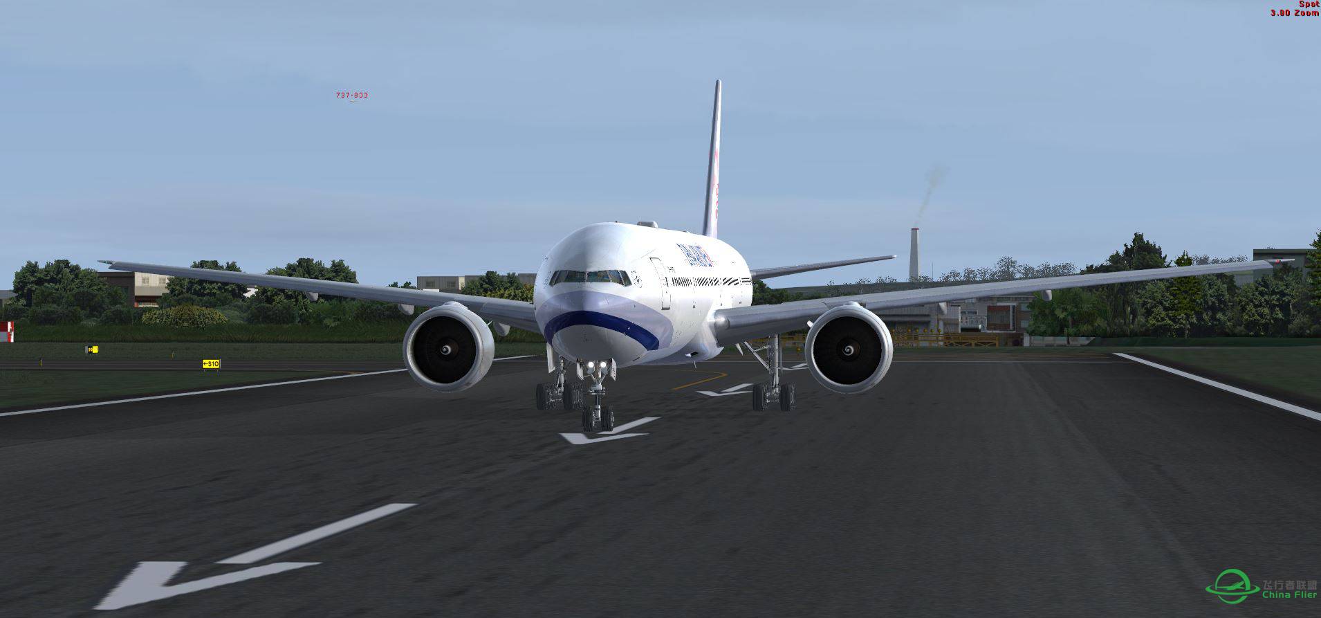FSX B777 ChinaAirline @ RCTP part1-9894 