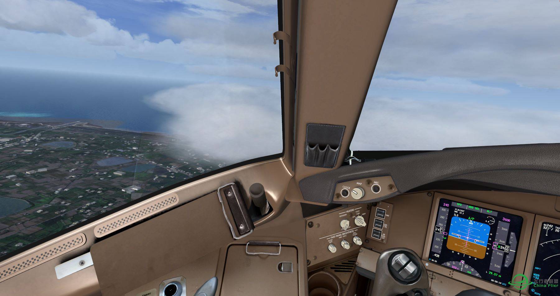 FSX B777 ChinaAirline @ RCTP part1-9667 