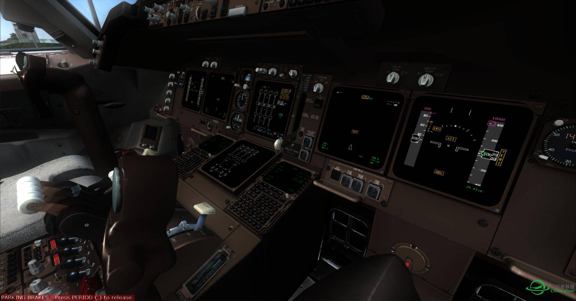 笨笨的FS9遇上Ifly747-4326 