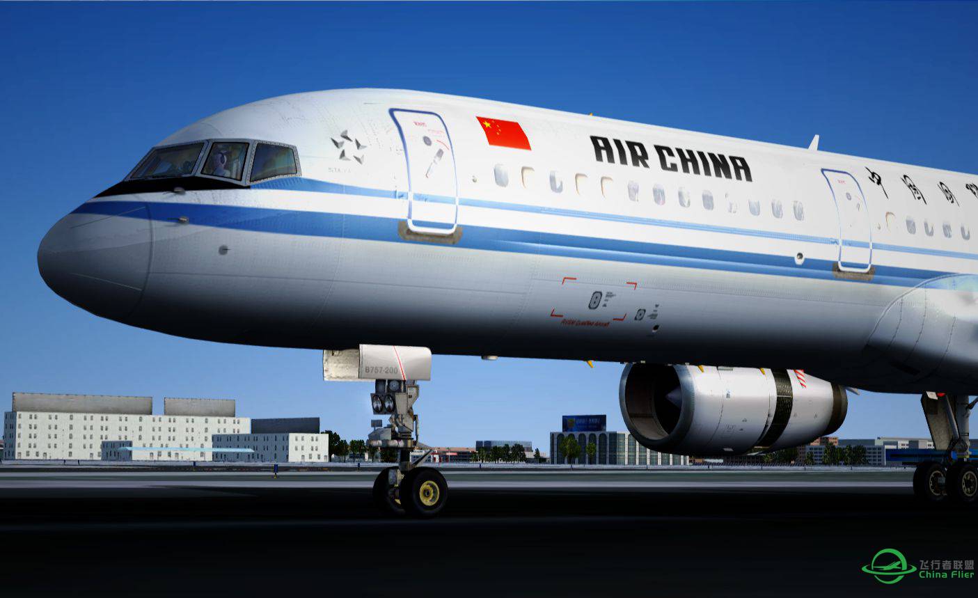 BOEING757空中美男子来了！拉萨-北京，有经典角度哦~~-4728 