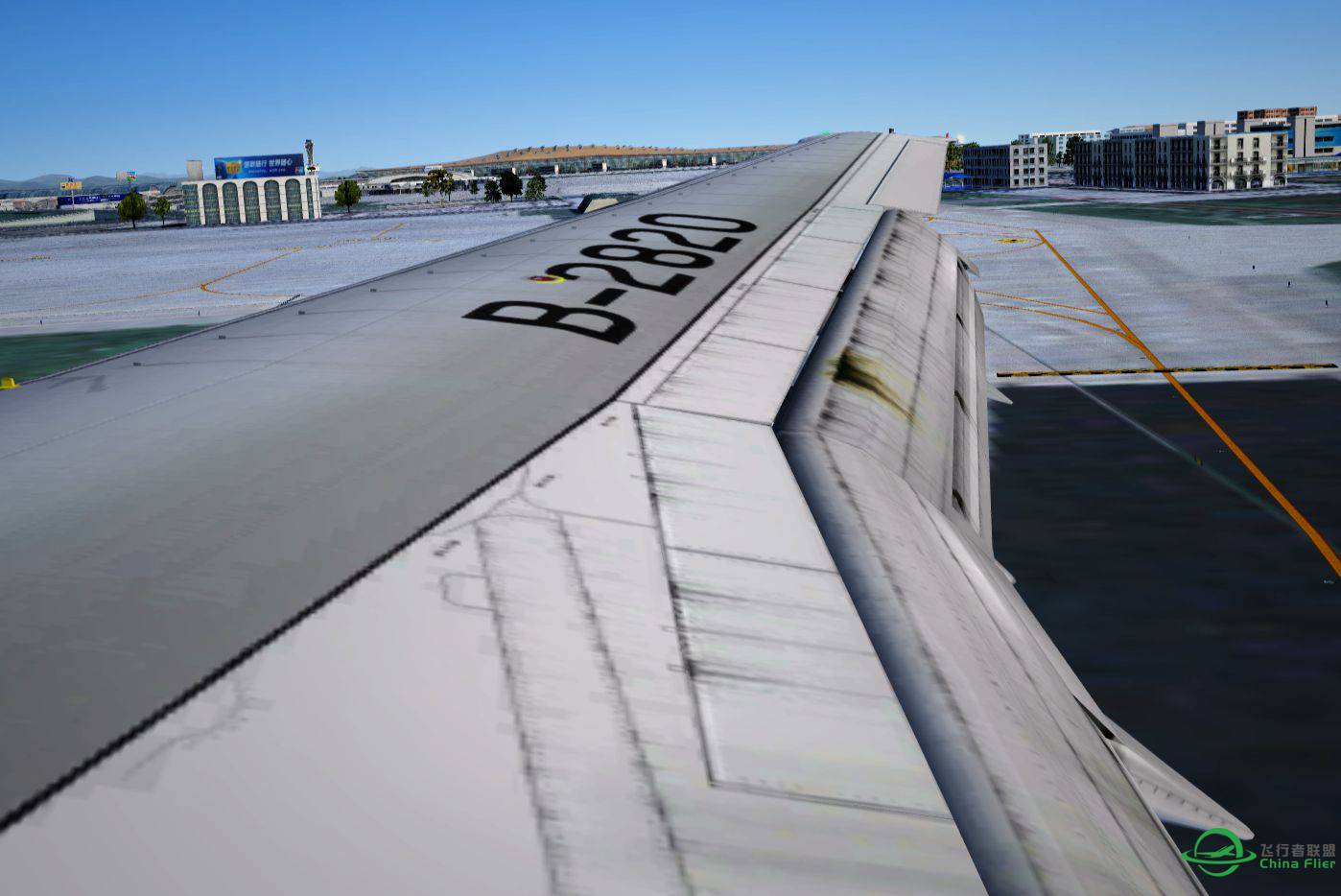 BOEING757空中美男子来了！拉萨-北京，有经典角度哦~~-4720 