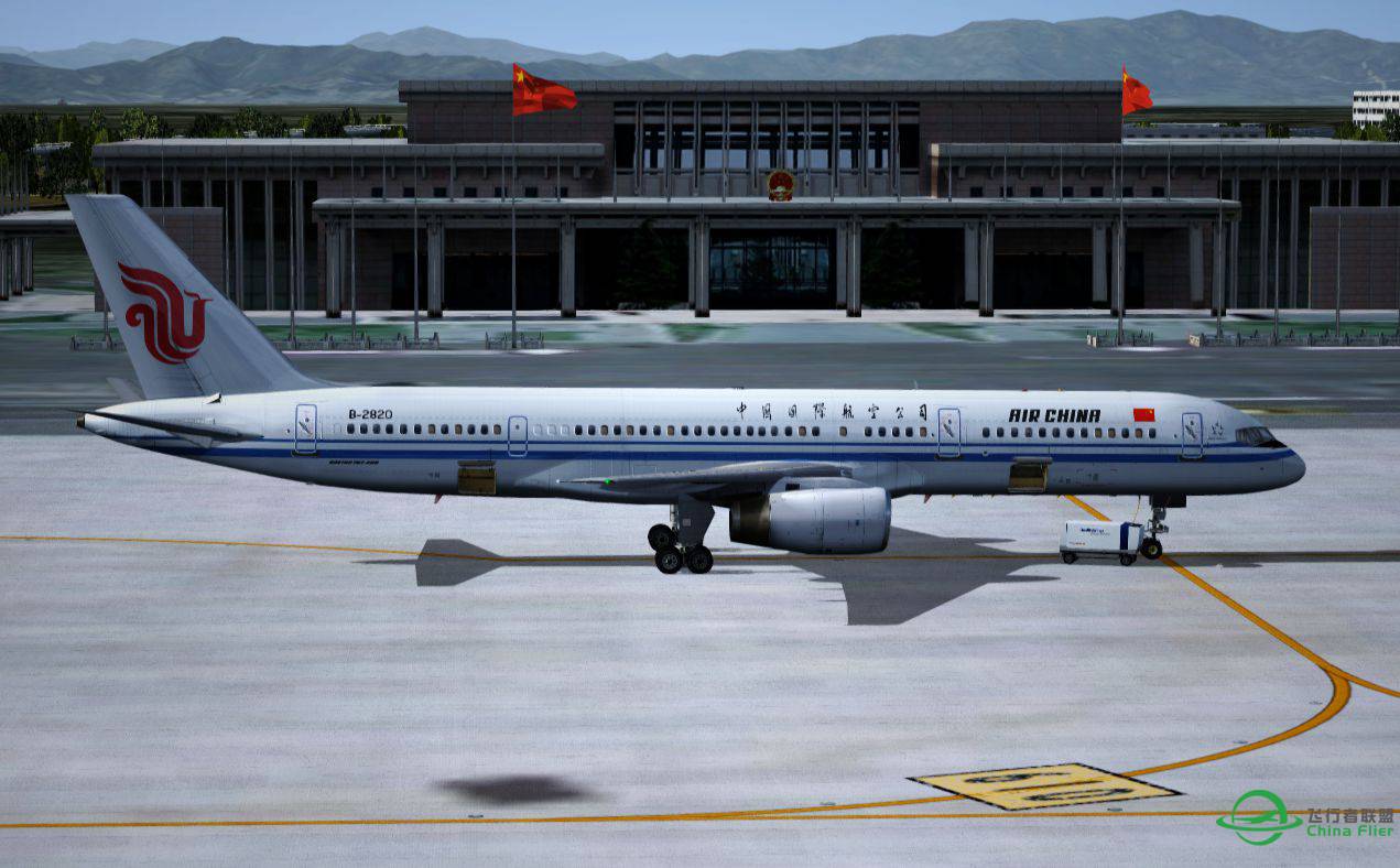 BOEING757空中美男子来了！拉萨-北京，有经典角度哦~~-650 