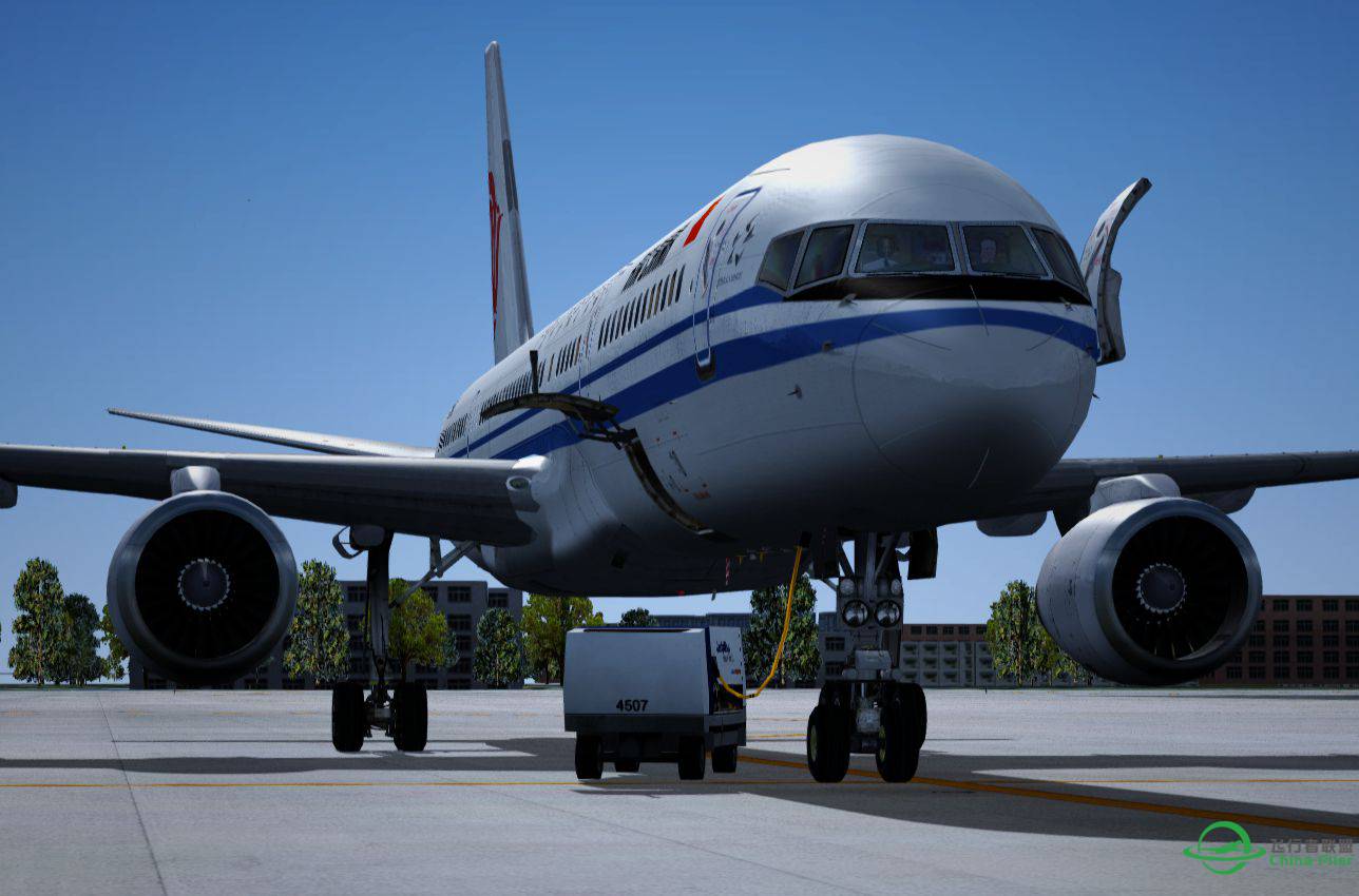 BOEING757空中美男子来了！拉萨-北京，有经典角度哦~~-5034 