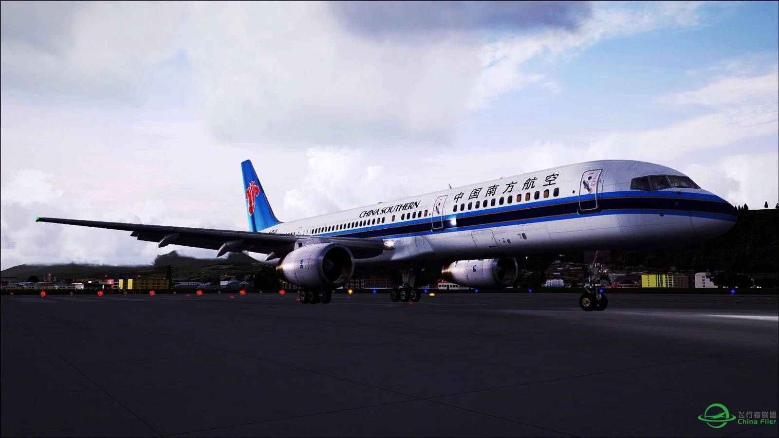 Boeing757 in NZQN-7936 