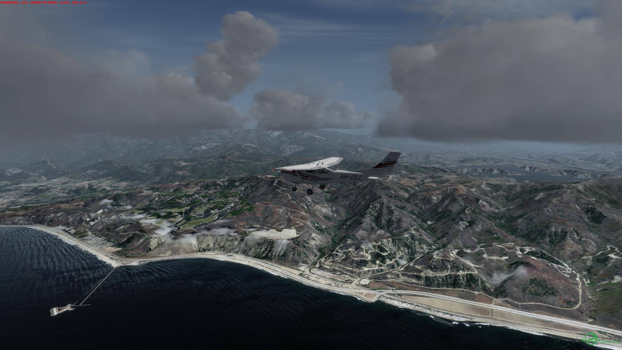 P3Dv3.1升级成功，等来了动态水体-9942 