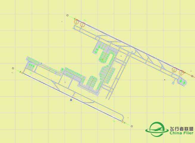 新郑国际机场2号航站楼 双跑道新鲜版-7668 