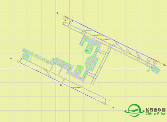 新郑国际机场2号航站楼 双跑道新鲜版-4463 