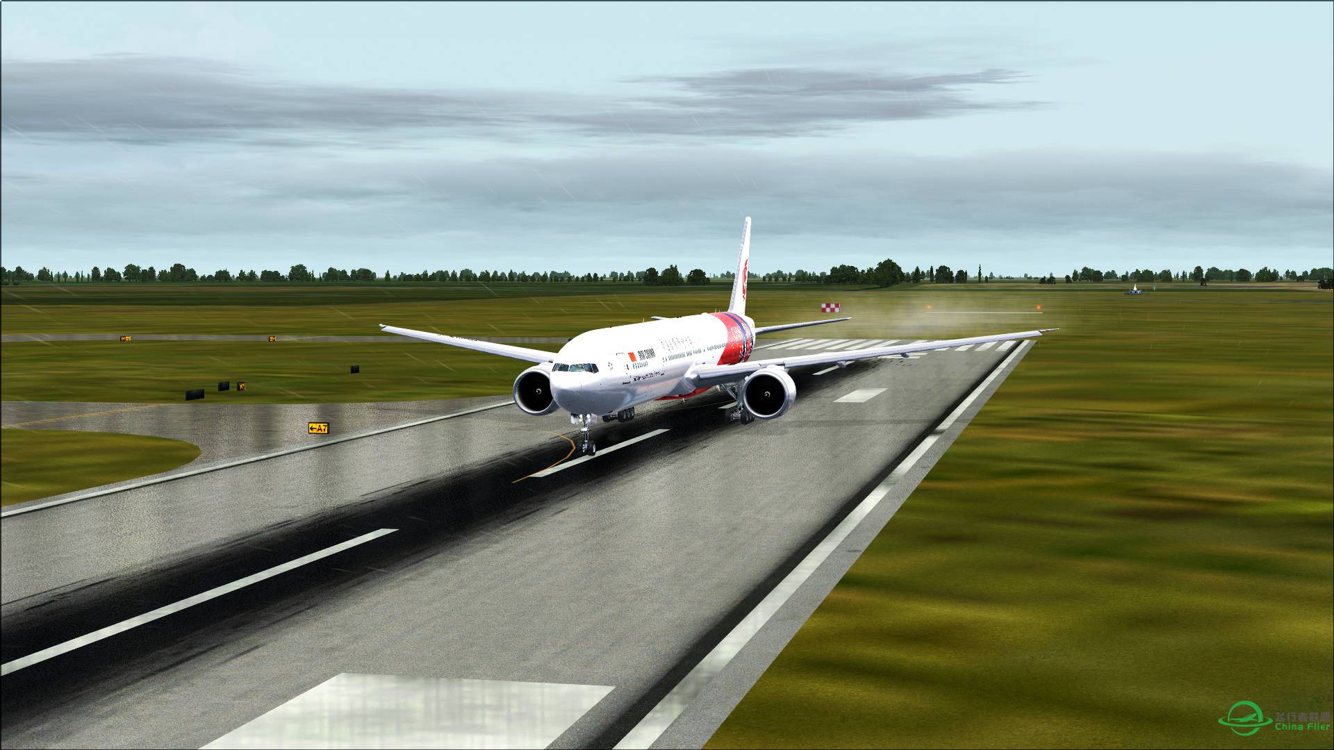 FSrealchinateam with PMDG777-956 