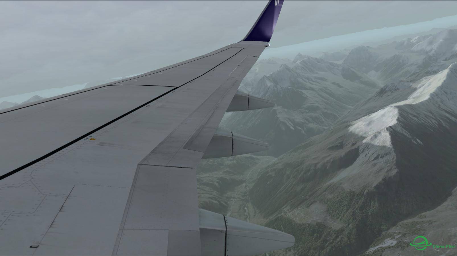 66 FSX  Take off to approach   !  起飞-进近-470 