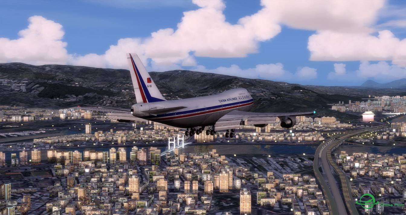 CLS CI B747-200B 重回台北松山機場-9715 