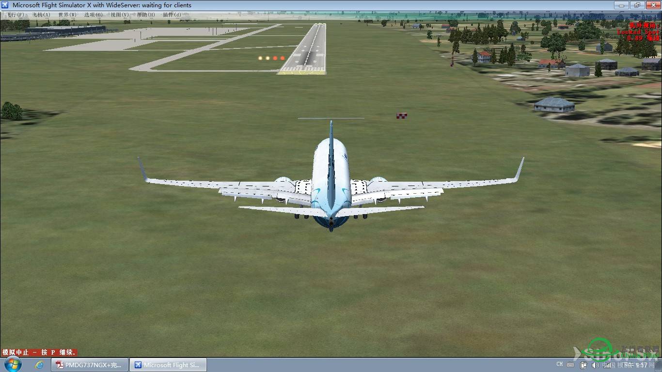 求救啊 忙将 ils偏航怎么办 pmdg777 数据导航1601-44 