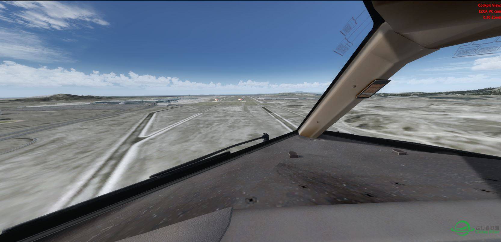 P3Dv3 国航77W落地首尔RSKI-8001 