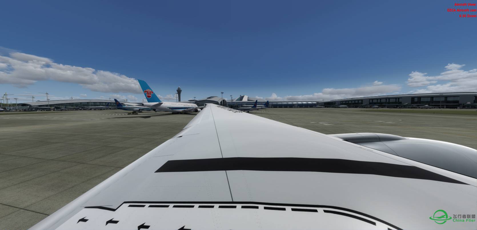 P3Dv3 南航 777-300ER ZGGG-RJTT-6683 