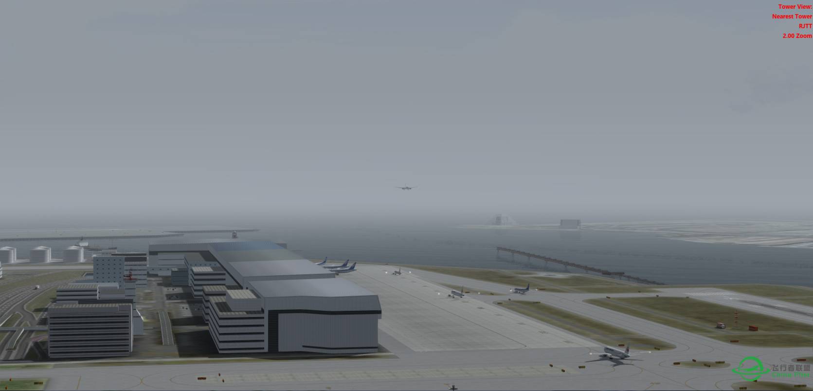 P3Dv3 南航 777-300ER ZGGG-RJTT-1754 