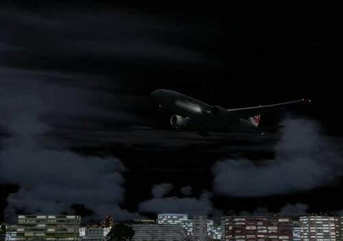 P3Dv3 南航 777-300ER ZGGG-RJTT-5143 