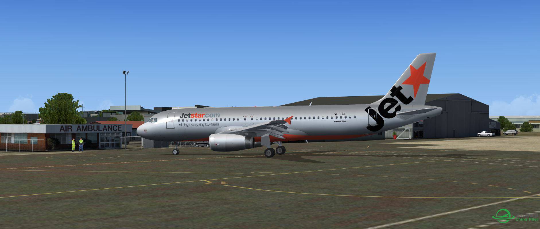 A320 JetStar @ YMEN-1542 