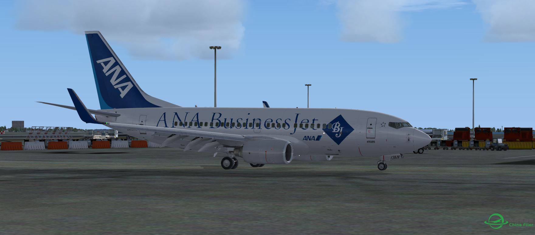B737 ANA BBJ-9310 