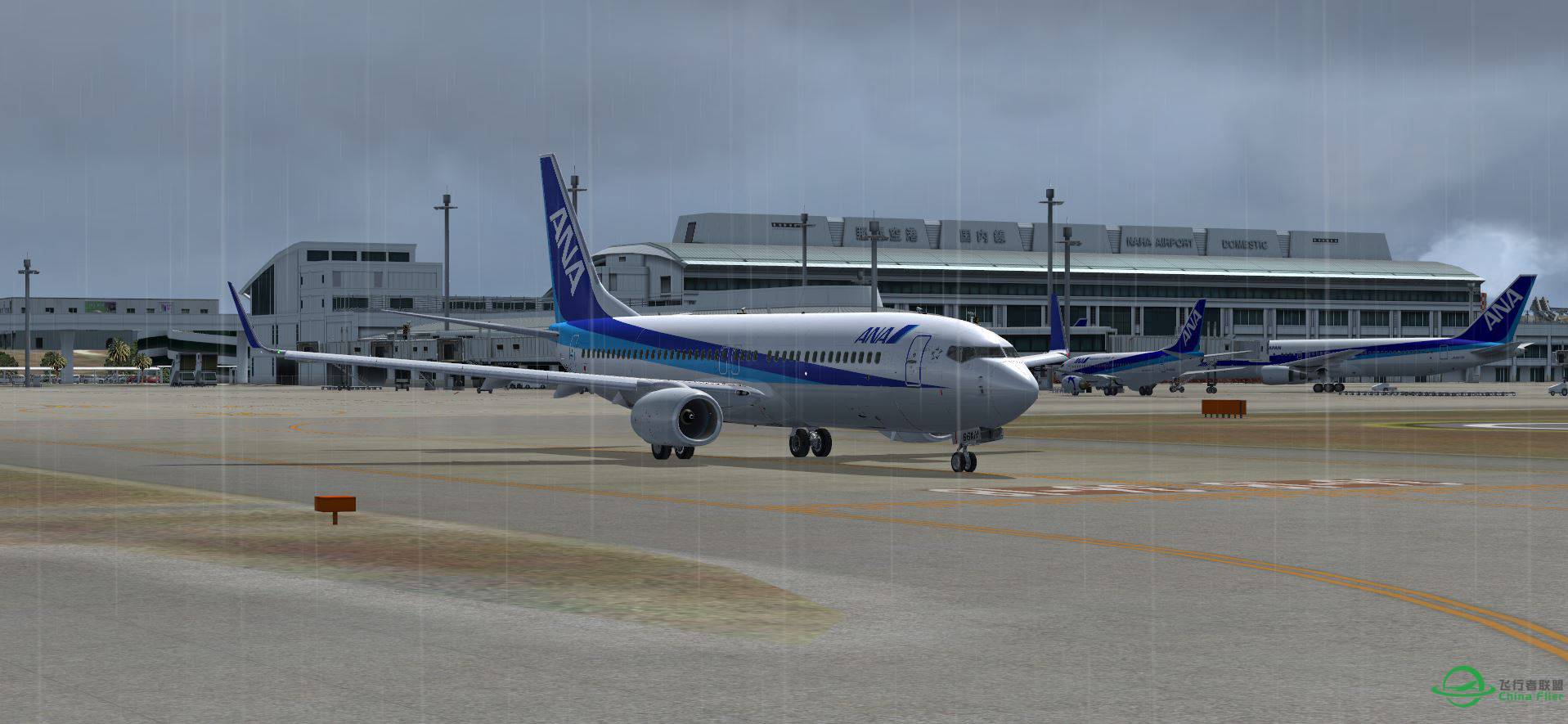 B737 ANA @ ROAH part2-2115 