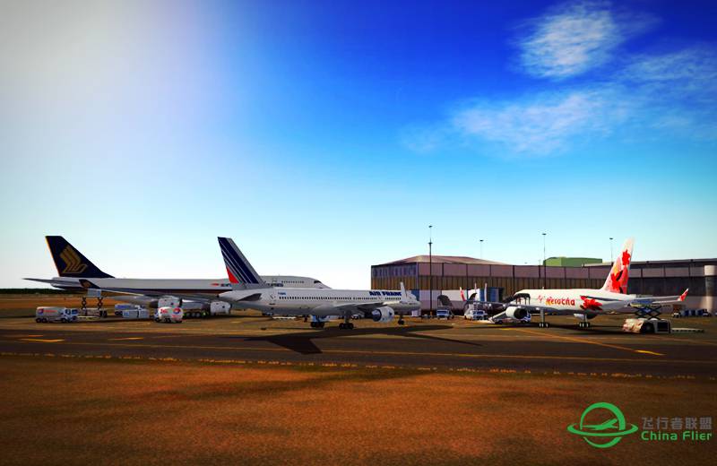 【X-PLANE10】新人试飞B757降落KSAN-2361 