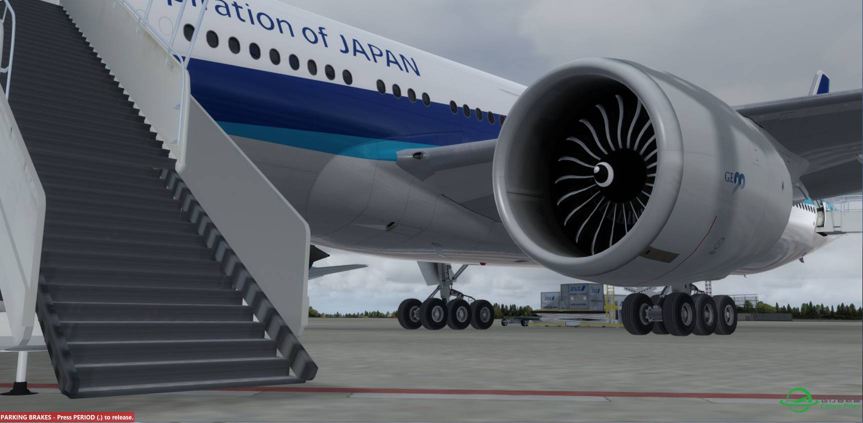 全日空 777W 全日空登机-2845 