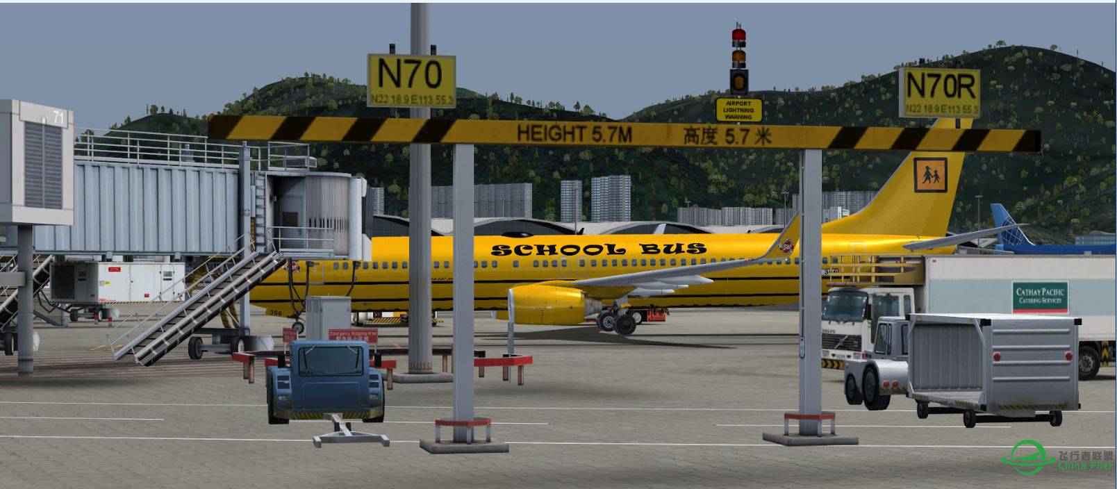 B737 900 school plane-6936 