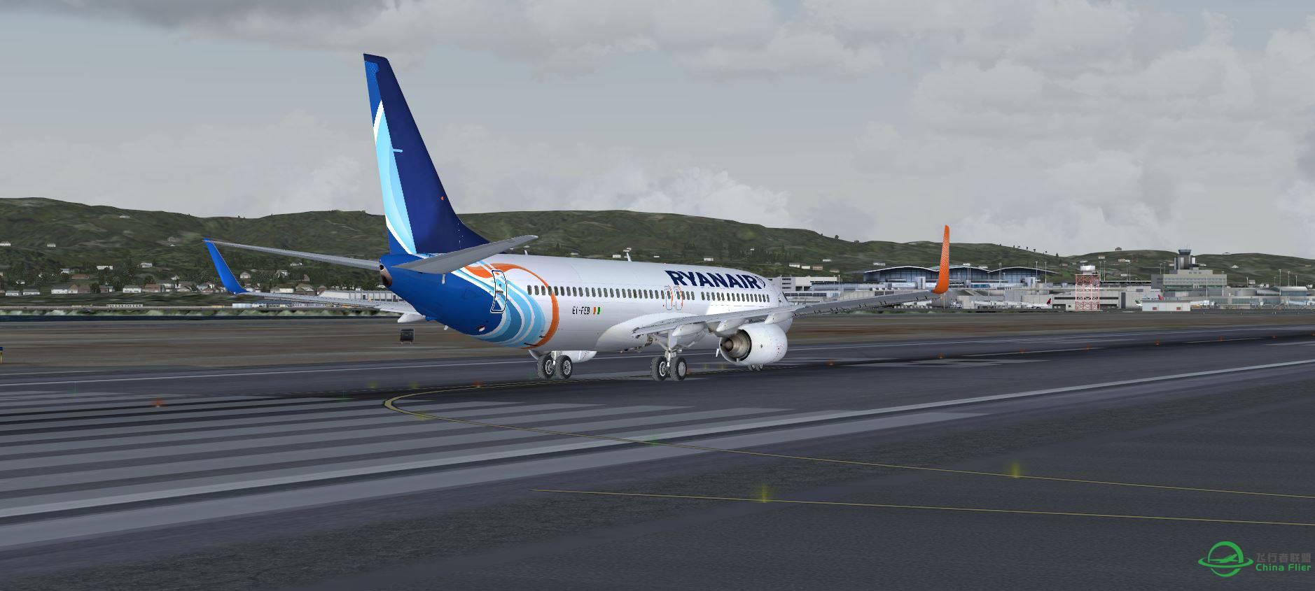 B737 RYAN AIR@ KSFO-2697 