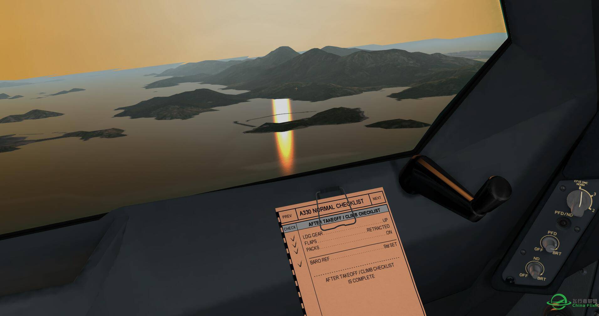 用330练习降落启德机场很不错-1837 