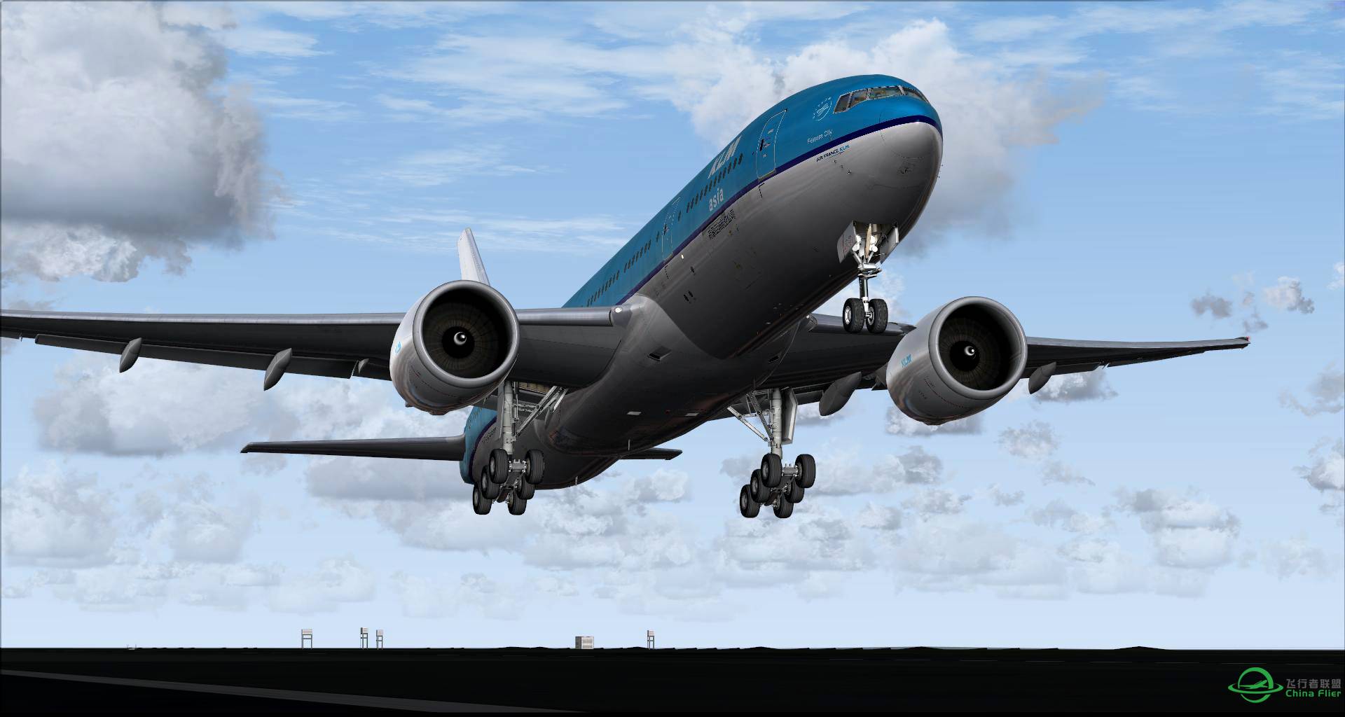 KLM亚洲772香港 直飞 英国伦敦伦敦盖特威克-7241 