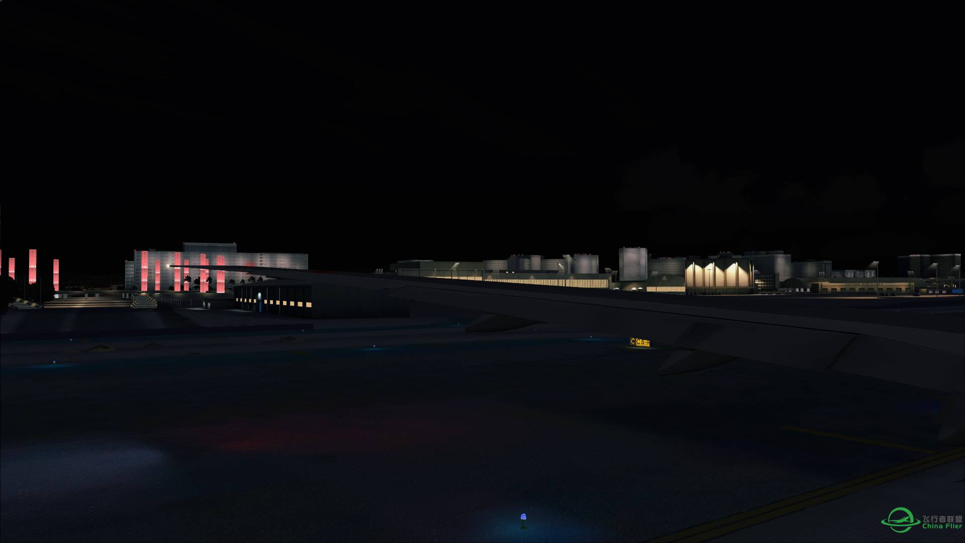 [FSX] HND国际线开发 全日空NH105 洛杉矶-东京羽田-5730 