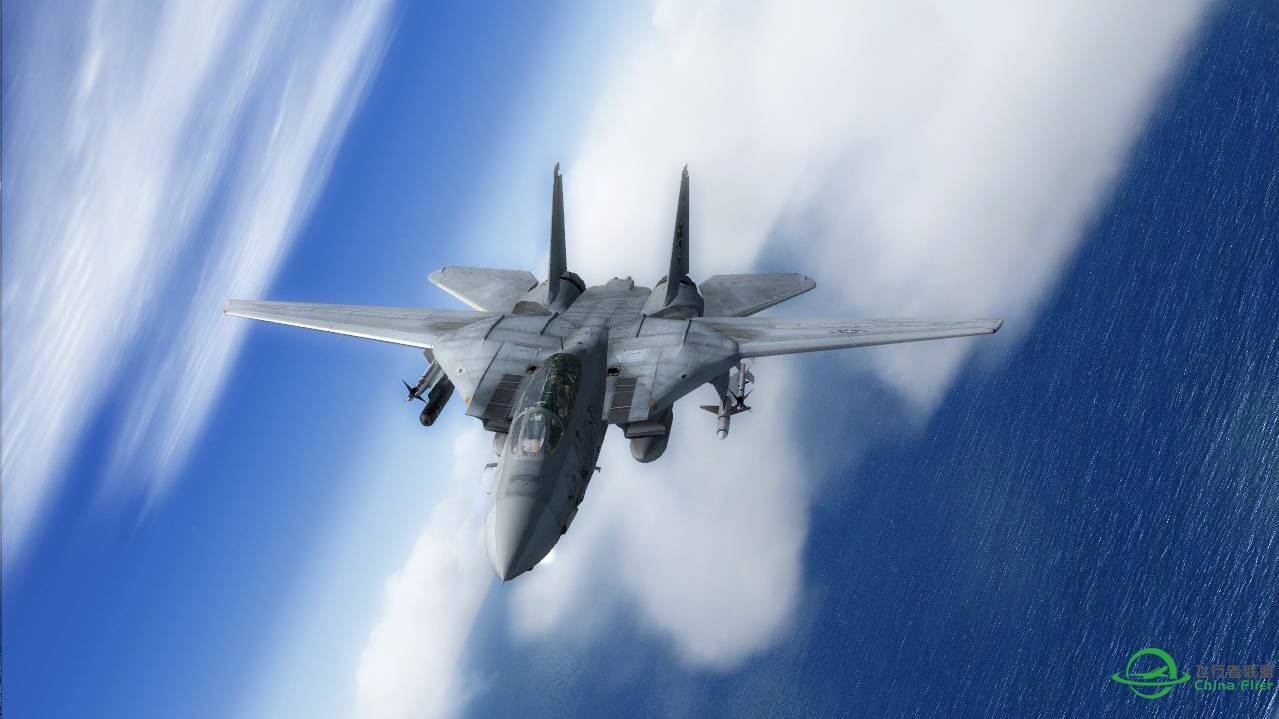 雄猫党，美国海军重型舰载机F-14 伴我历程 【Tomcat】-7307 