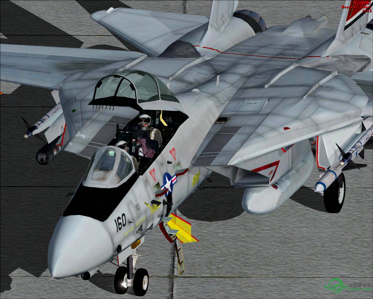 雄猫党，美国海军重型舰载机F-14 伴我历程 【Tomcat】-525 