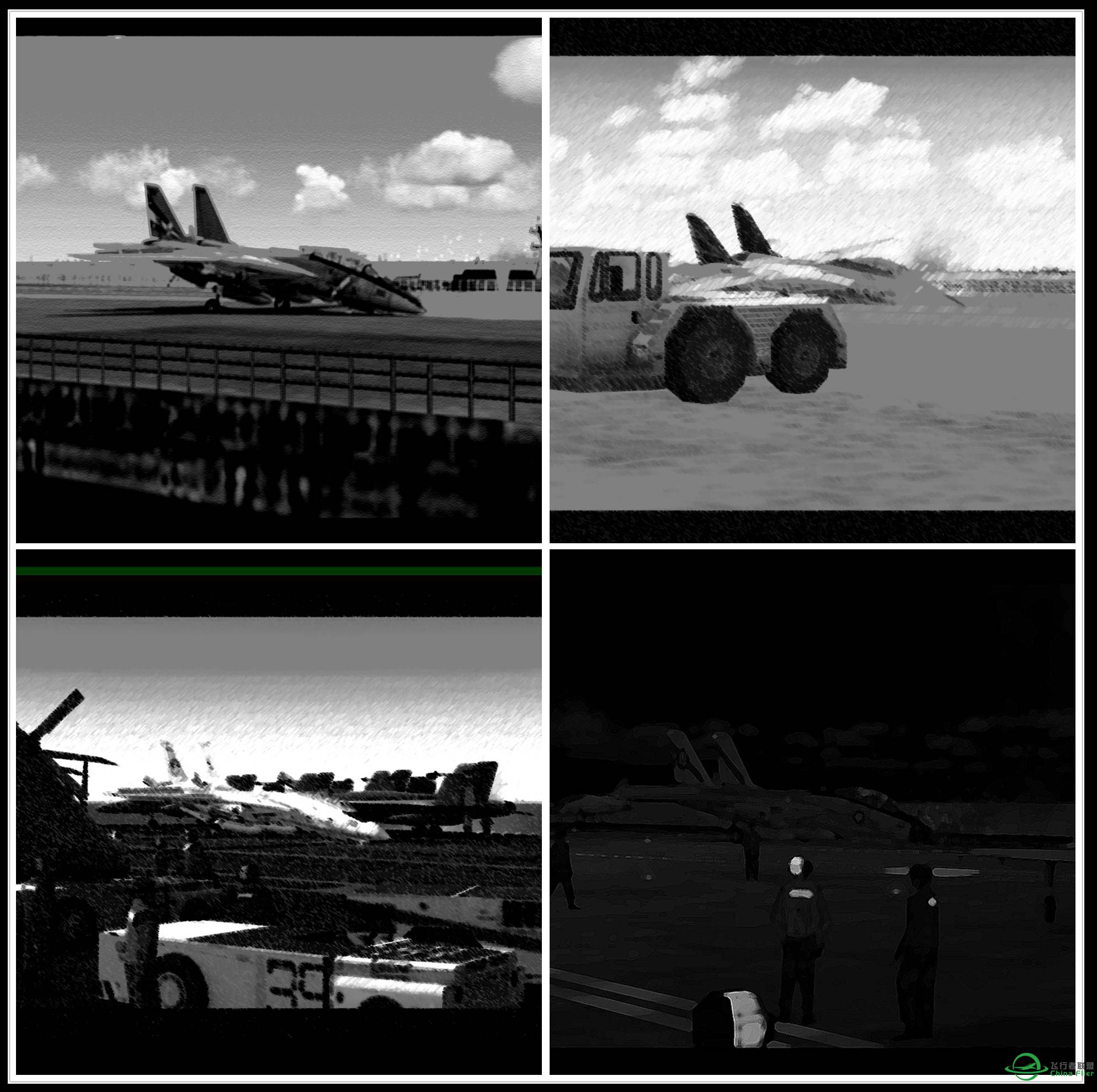 雄猫党，美国海军重型舰载机F-14 伴我历程 【Tomcat】-5570 