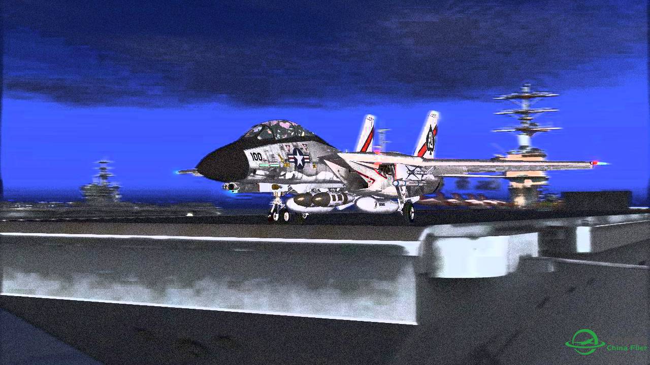 雄猫党，美国海军重型舰载机F-14 伴我历程 【Tomcat】-5872 