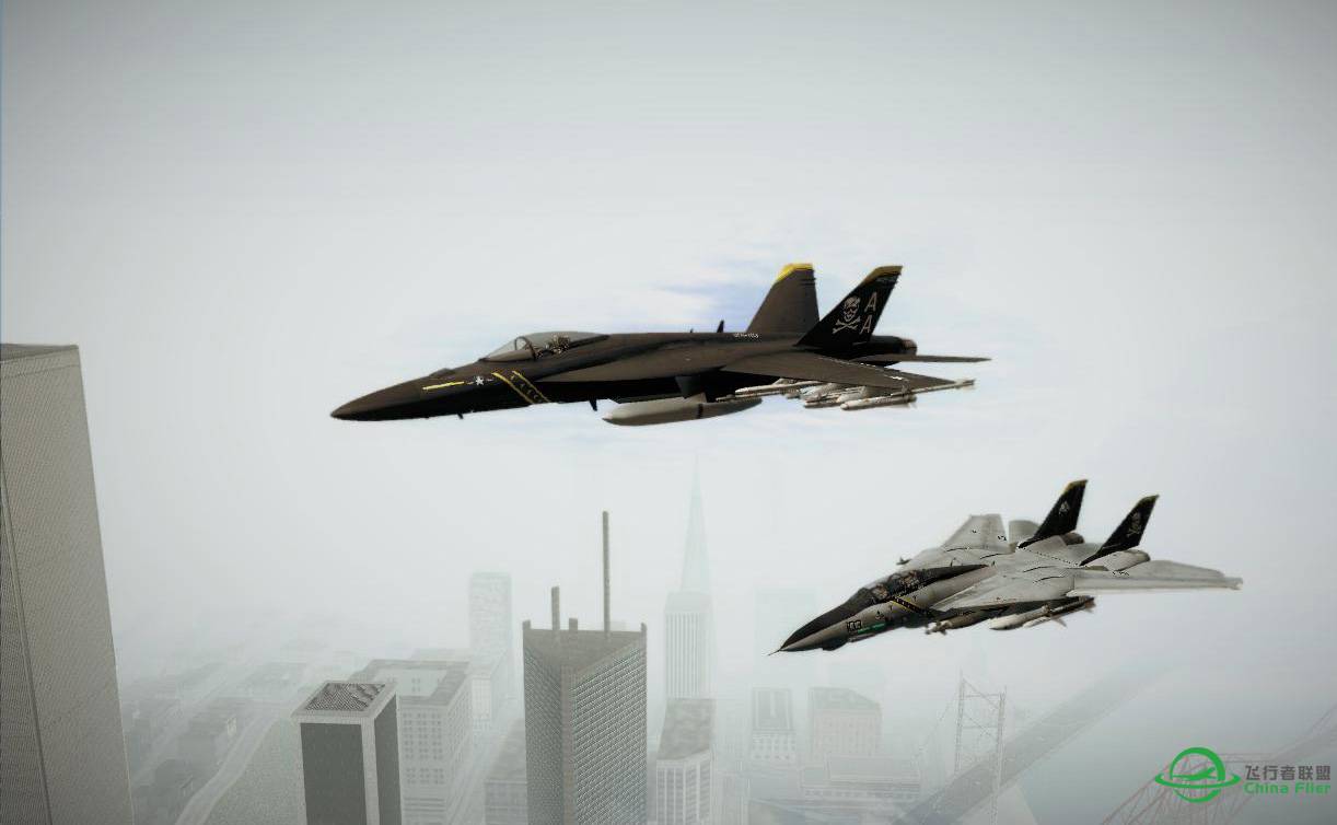 雄猫党，美国海军重型舰载机F-14 伴我历程 【Tomcat】-3255 