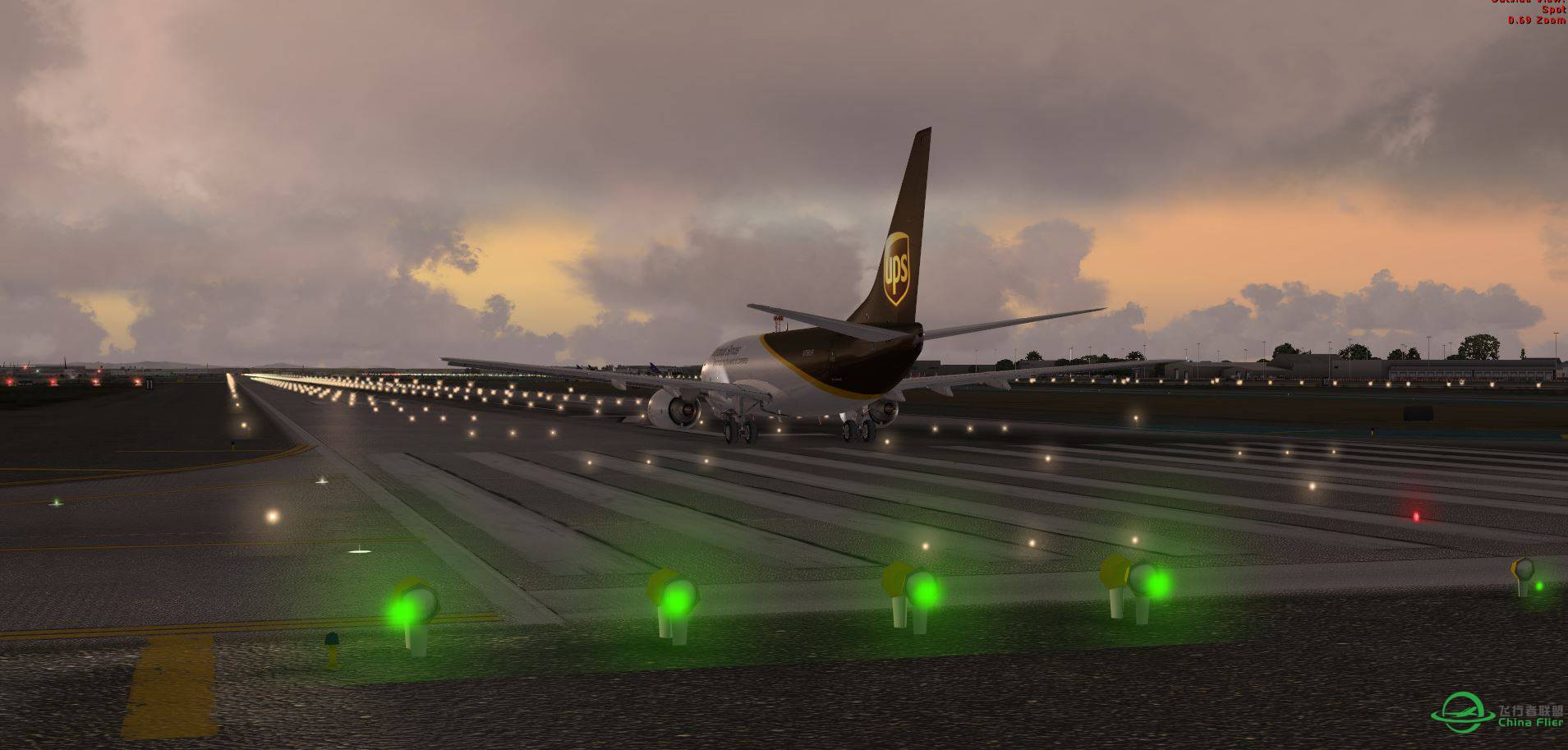 B737 UPS @ KLAX 送貨-1896 