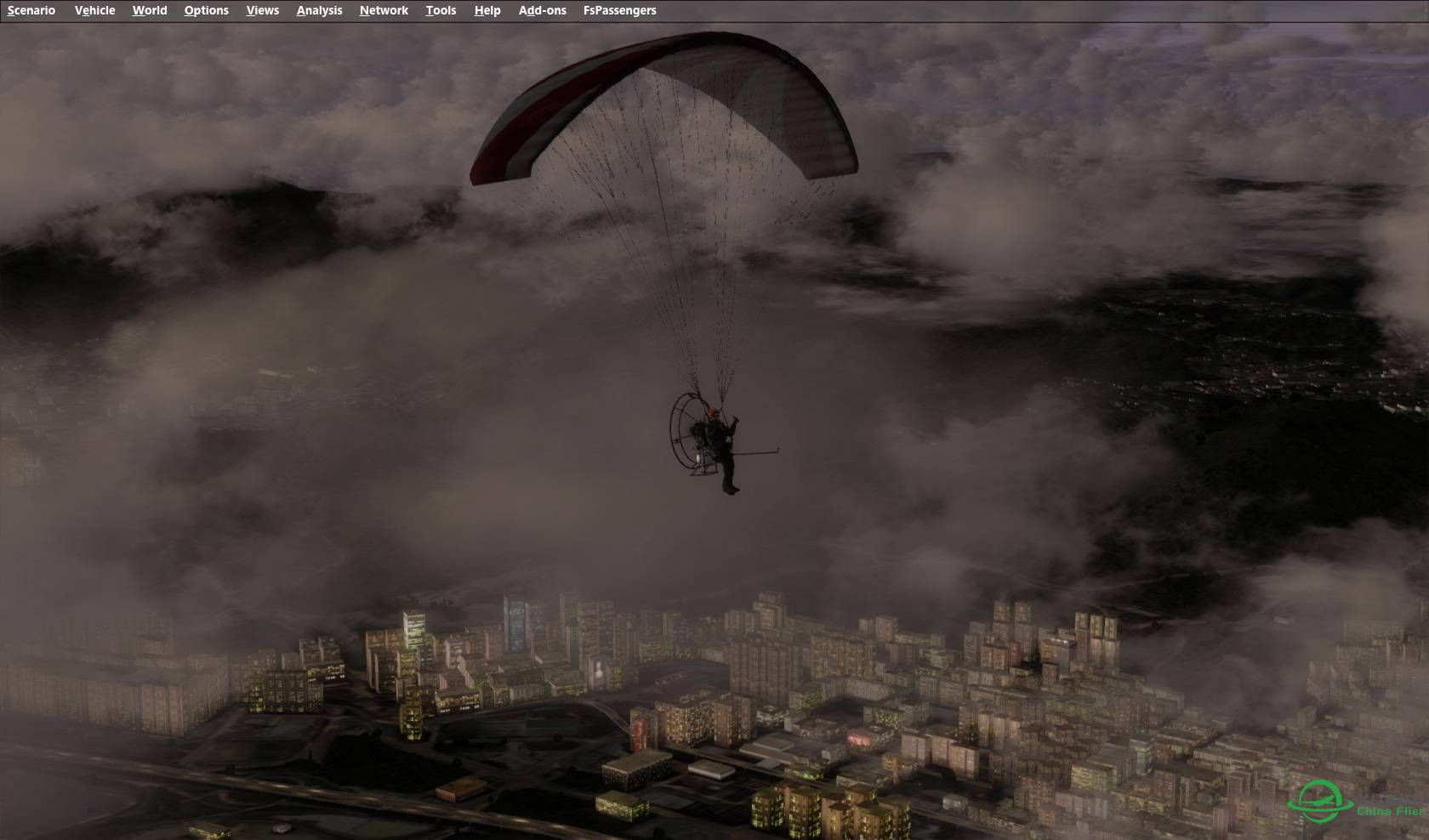 滑翔伞漫游香港-4732 