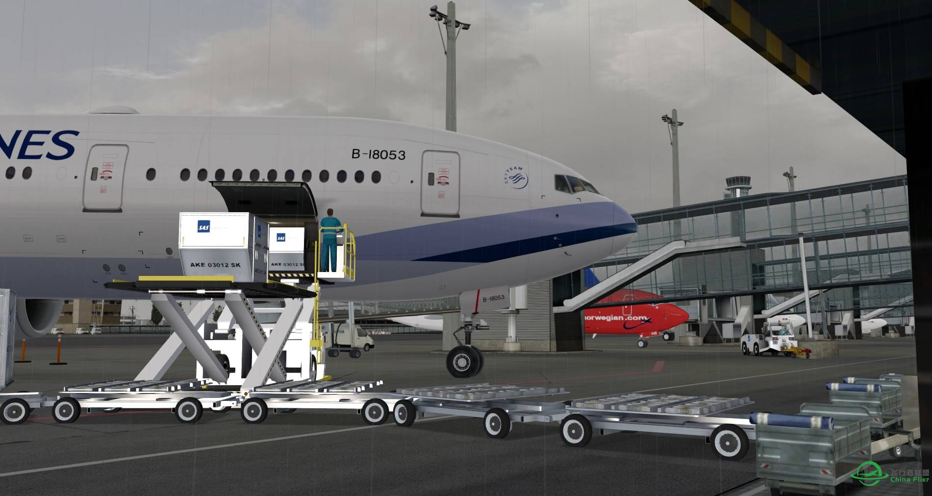 [P3D] 连续假期探索欧洲大陆时的几张截图-8641 