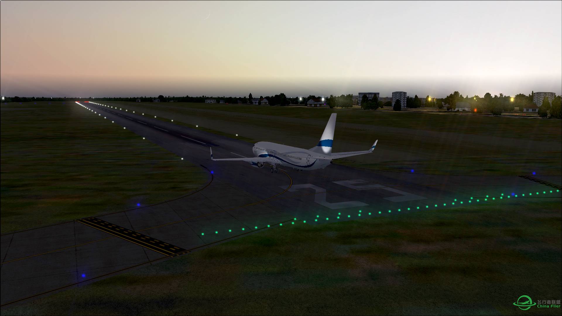 Boeing BBJ in England [9P]-7485 