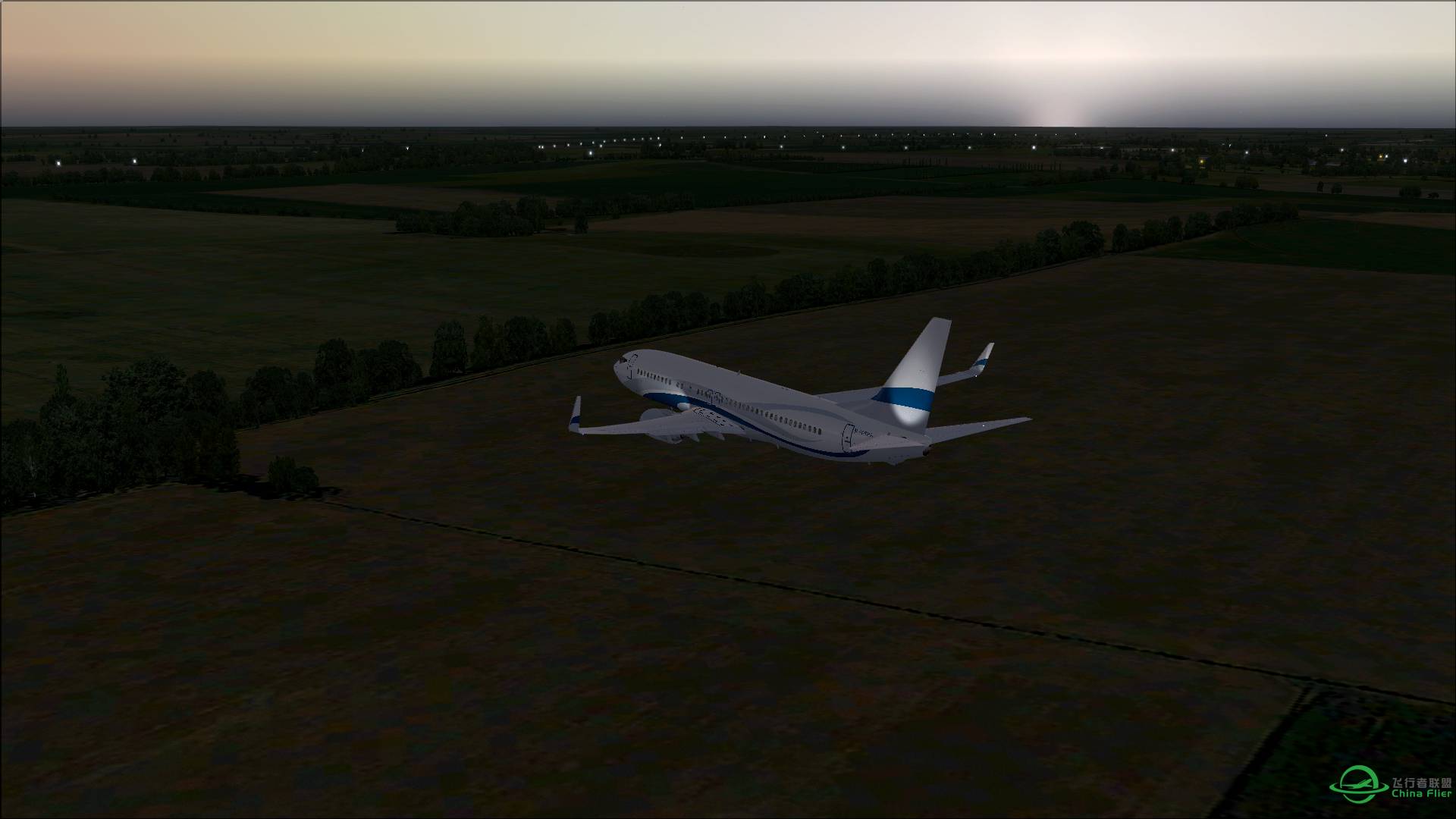 Boeing BBJ in England [9P]-806 