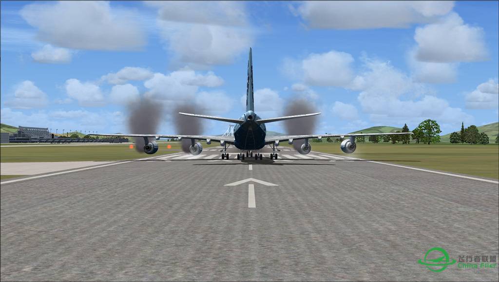 PMDG747引擎冒烟问题？-1145 