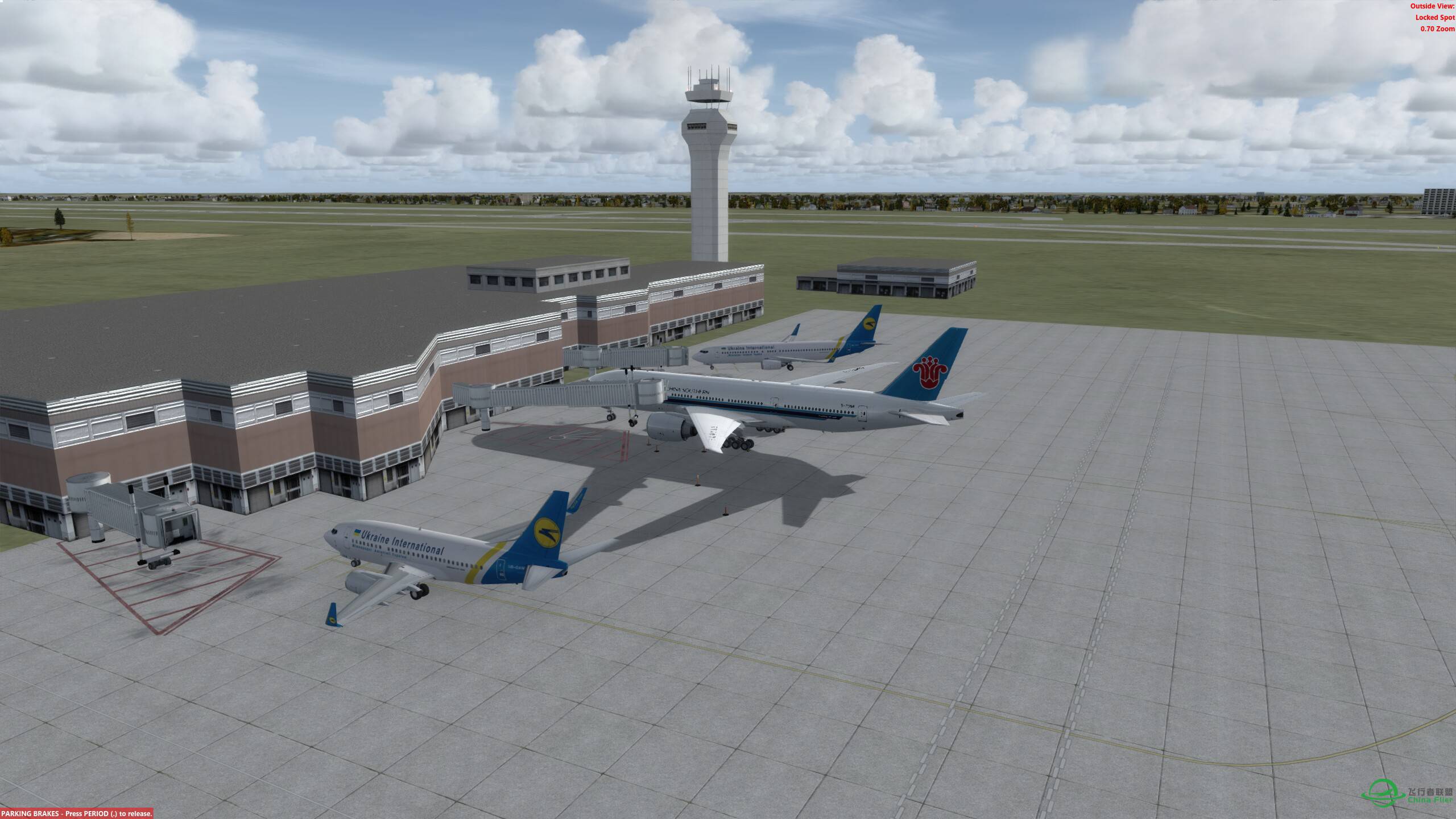 环球飞行第三站  基辅~莫斯科-6975 