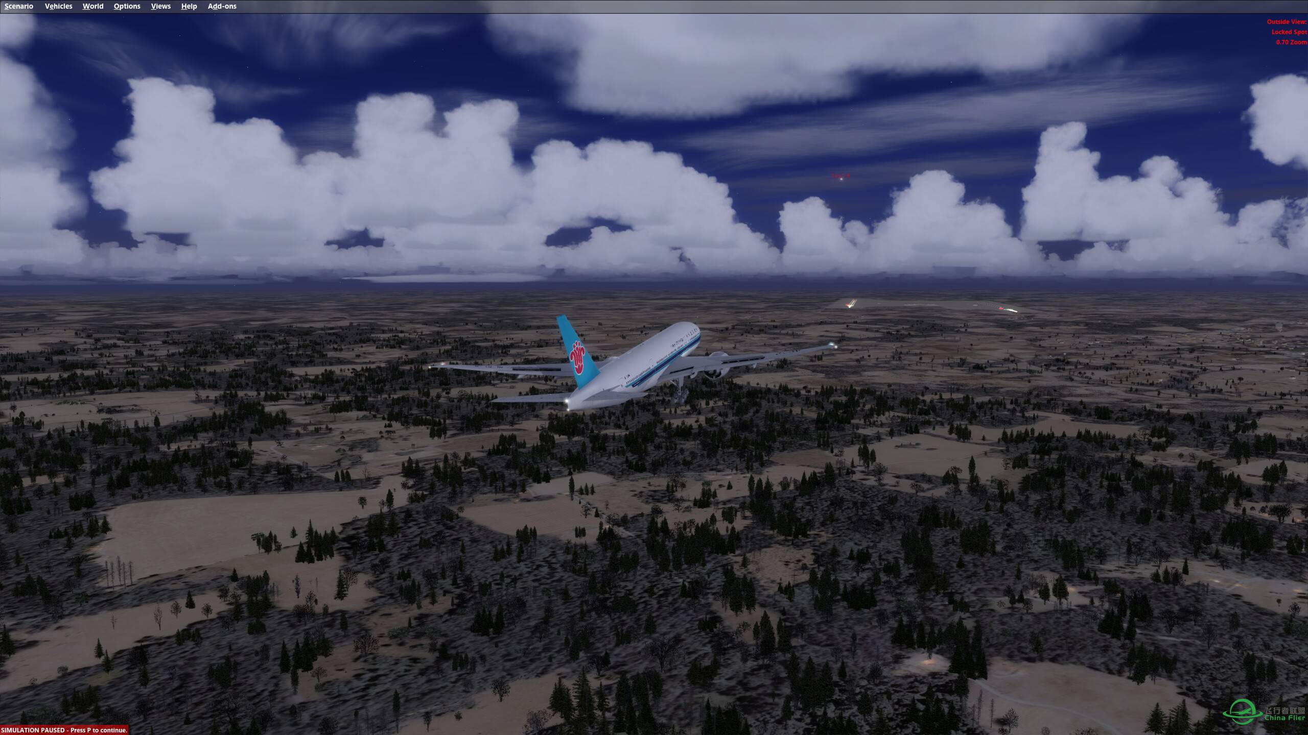 环球飞行第三站  基辅~莫斯科-9671 