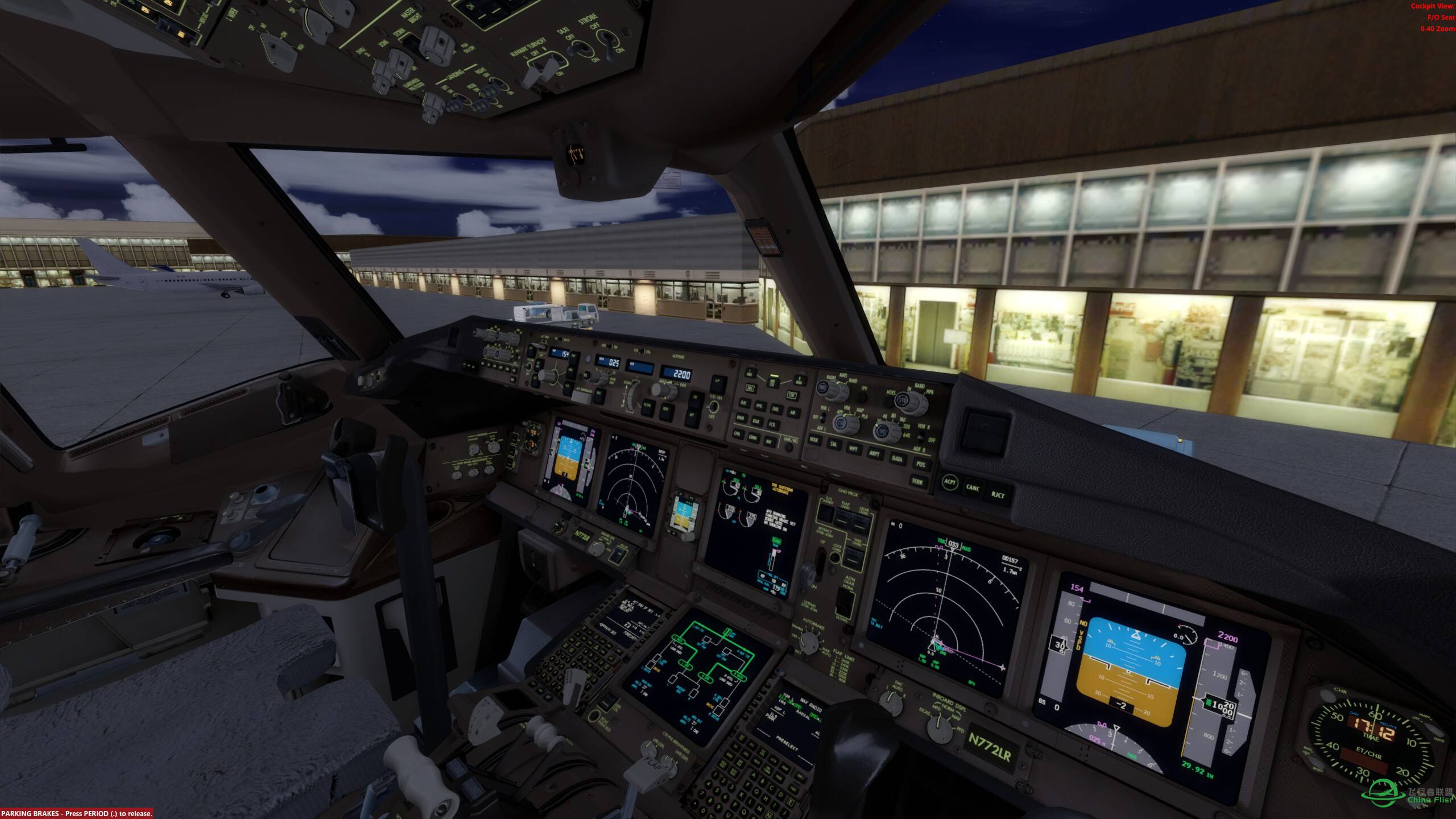 环球飞行第三站  基辅~莫斯科-9092 